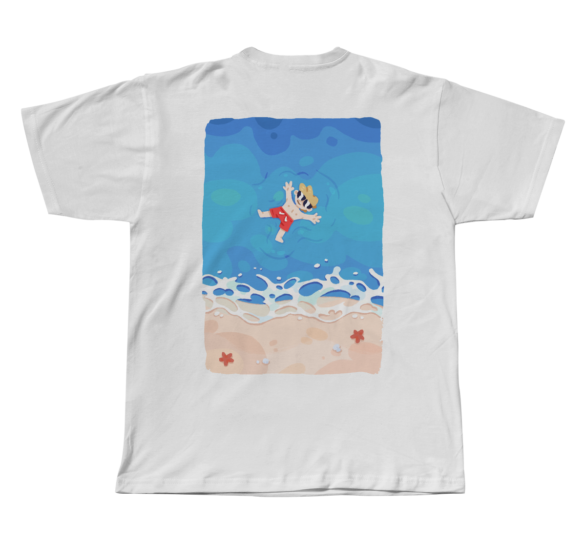 T-Shirt à la plage [PRÉCOMMANDE]