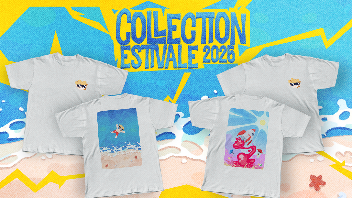 Pack 2 T-shirt collection estivale 2025 [PRÉCOMMANDE]